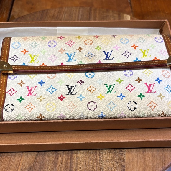 Louis Vuitton Handbags - Louis Vuitton White Multicolor Monogram Wallet